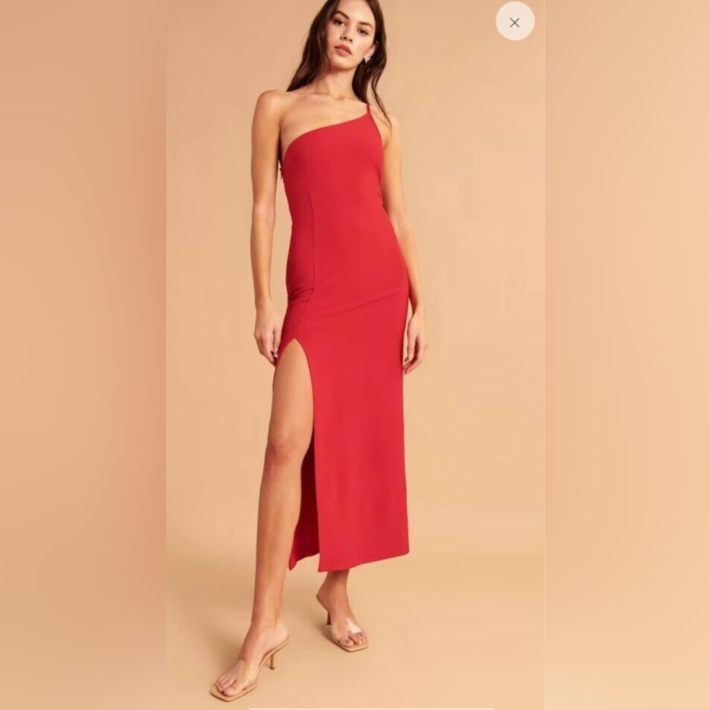 NWOT Abercrombie and Fitch Red Dress